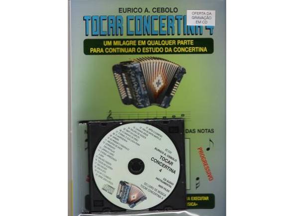 Eurico A. Cebolo Tocar Concertina 4 com CD
